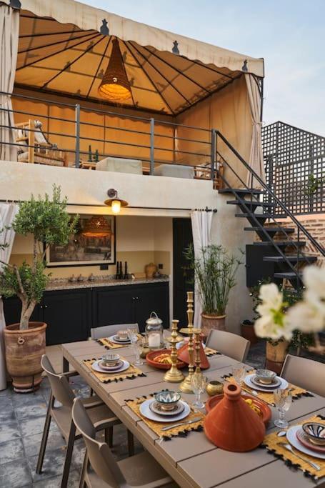 Riad Miloud En Exclusivite 10 P Au Coeur De La Medina มาร์ราเกช ภายนอก รูปภาพ