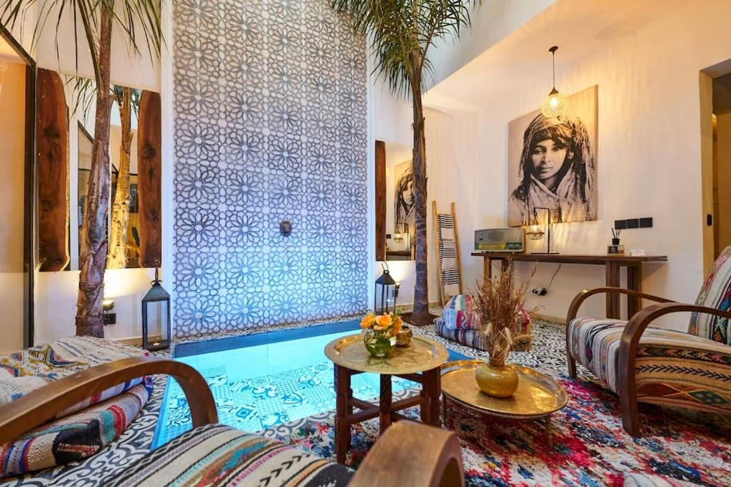 Riad Miloud En Exclusivite 10 P Au Coeur De La Medina มาร์ราเกช ภายนอก รูปภาพ